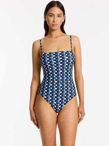 Jets Badpak zwart/blauw