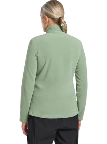 Jack Wolfskin Kurtka polarowa "Taunus" w kolorze zielonym