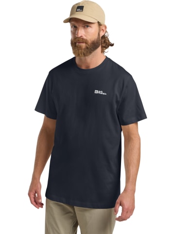 Jack Wolfskin Functioneel poloshirt "Essential" grijs