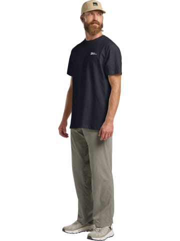 Jack Wolfskin Funktionspoloshirt "Essential" in Grau