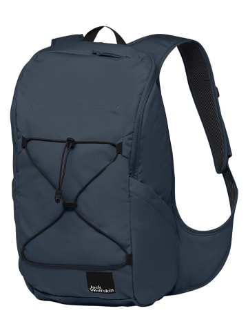 Jack Wolfskin Wanderrucksack in Dunkelblau - (B)28 x (H)45 x (T)23 cm - 14 l