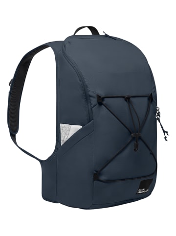 Jack Wolfskin Wanderrucksack in Dunkelblau - (B)28 x (H)45 x (T)23 cm - 14 l
