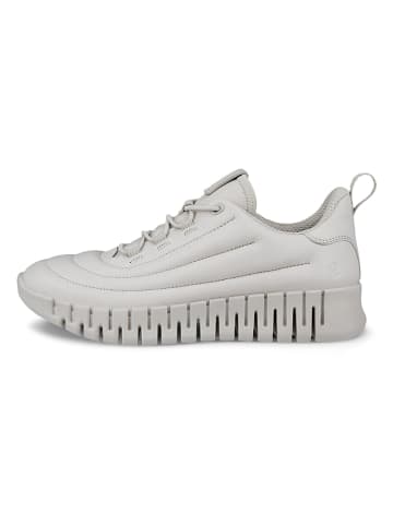 Ecco Leder-Sneakers in Grau