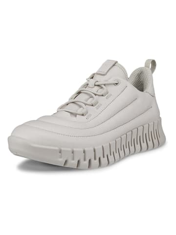 Ecco Skórzane sneakersy w kolorze szarym