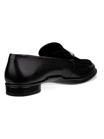 Ecco Leren ballerina's zwart