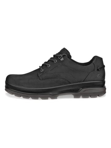 Ecco Leder-Schnürschuhe in Schwarz