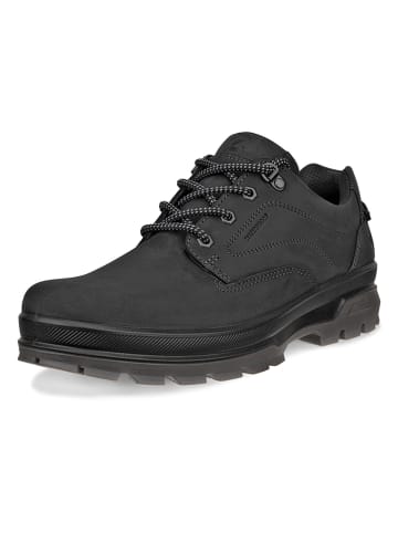 Ecco Leder-Schnürschuhe in Schwarz