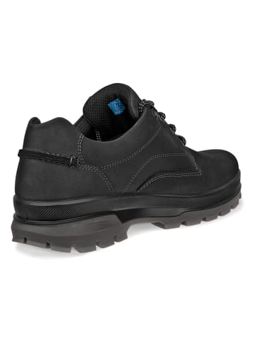 Ecco Leder-Schnürschuhe in Schwarz