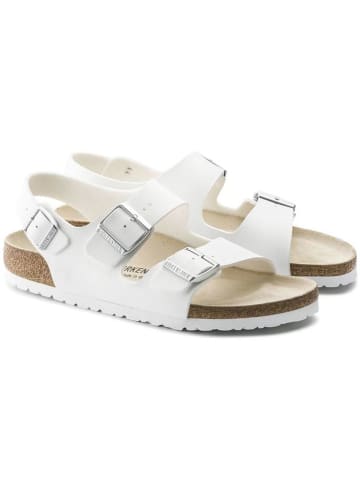 Birkenstock Sandalen "Milano" in Weiß