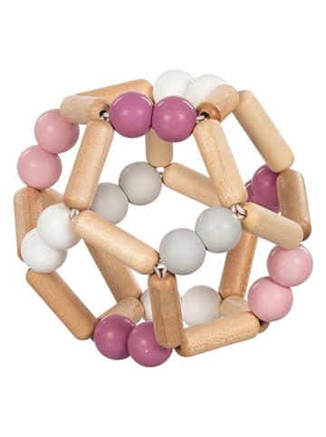 Goki Grijpspeelgoed "Ball" lichtroze/beige - vanaf de geboorte