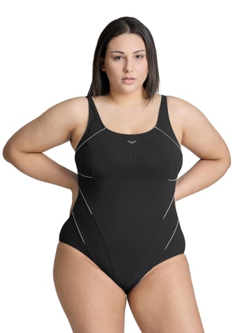 Arena Modelujący strój kąpielowy w kolorze czarnym