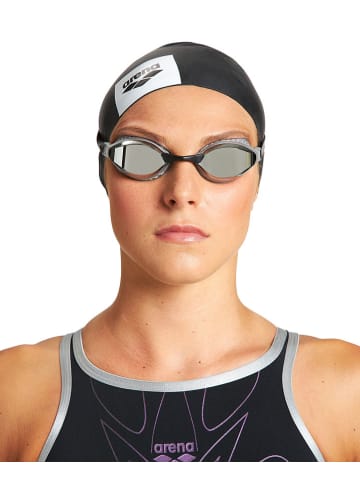 Arena Schwimmbrille "Air-speed mirror" in Schwarz
