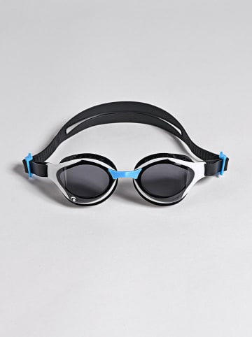 Arena Schwimmbrille "Air-bond swipe" in Schwarz/ Weiß/ Hellblau