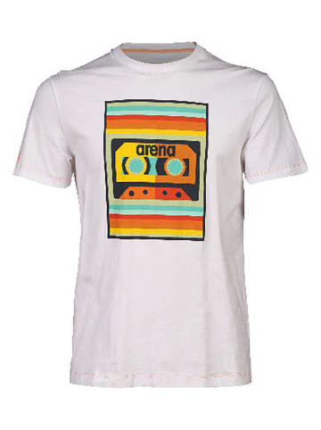 Arena Shirt "103 White music" wit
