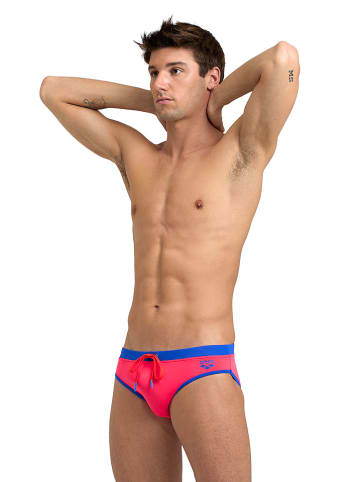 Arena Zwembroek "Fundamentals" roze/blauw