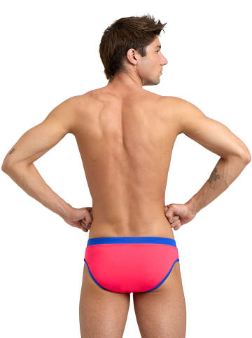 Arena Zwembroek "Fundamentals" roze/blauw