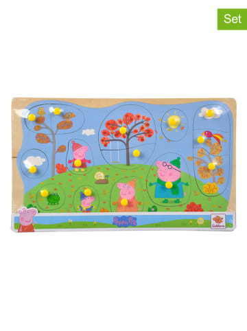 Peppa Pig 14-delige knoppuzzel "Peppa Pig" - vanaf 2 jaar (verrasingsproduct)