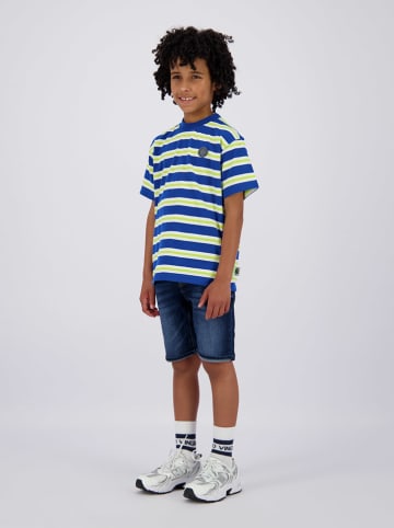 Vingino Shirt blauw/geel/wit
