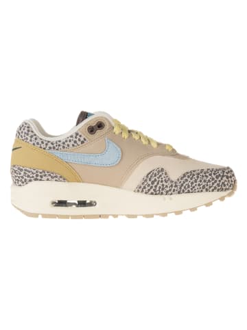 Nike Leren sneakers "Air Max 1 Safari" beige/lichtblauw