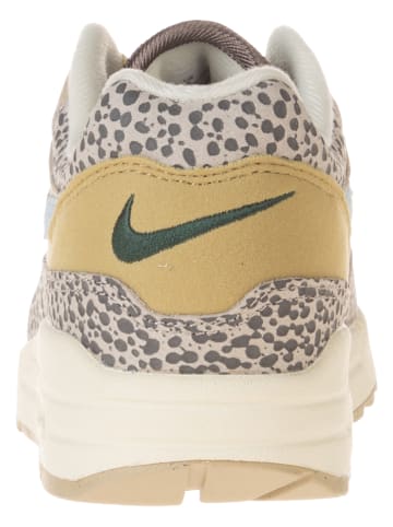 Nike Leren sneakers "Air Max 1 Safari" beige/lichtblauw