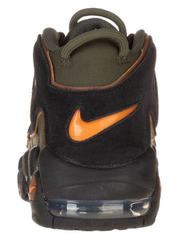 Nike Skórzane sneakersy "Air More Uptempo '96" w kolorze oliwkowo-czarnym