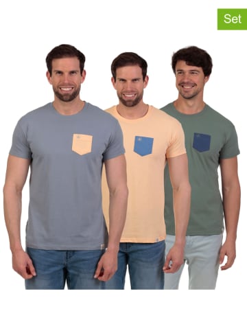 The Time of Bocha 3-delige set: shirts meerkleurig