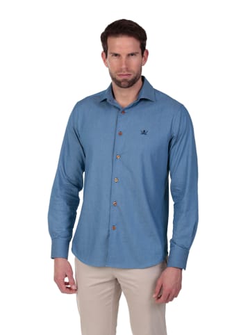 The Time of Bocha 3er-Set: Hemden - Regular fit - in Blau