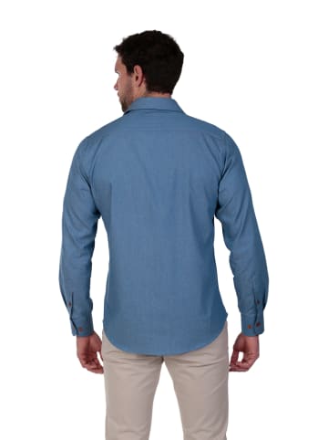 The Time of Bocha 3er-Set: Hemden - Regular fit - in Blau