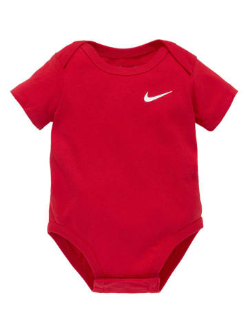Nike Sportswear 3-delige set: rompers rood/zwart/wit