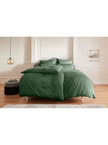 GUIDO MARIA KRETSCHMER Satin-Bettwäsche-Set in Grün - (L)220 x (B)240 cm