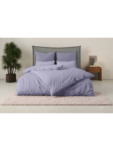 GUIDO MARIA KRETSCHMER Satin-Bettwäsche-Set ''Mila'' in Lila - (L)200 x (B)135 cm
