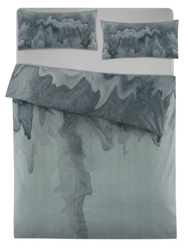 GUIDO MARIA KRETSCHMER Renforcé-Bettwäsche-Set in Grün - (L)200 x (B)135 cm