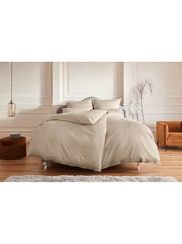 GUIDO MARIA KRETSCHMER Satin-Bettwäsche-Set ''Mila'' in Beige - (L)220 x (B)240 cm