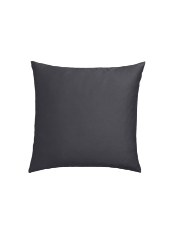 GUIDO MARIA KRETSCHMER 2er-Set: Kissenbezüge ''Mila'' in Anthrazit - (L)40 x (B)40 cm