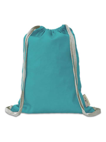 Tom Tailor home Biber-Bettwäsche-Set ''Eric'' in Türkis/ Grau - (L)200 x (B)135 cm