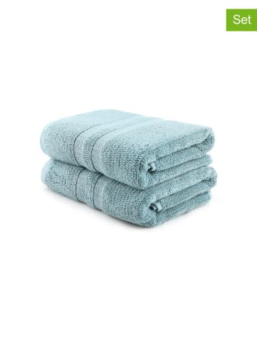 Colourful Cotton 2er-Set: Badetücher in Mint