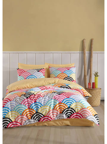 Colourful Cotton Bettwäsche-Set "Gokkusagi" in Bunt