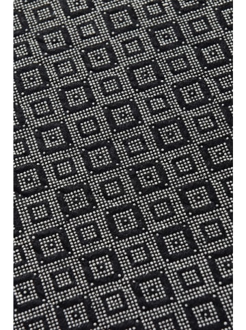 Colourful Cotton 2er-Set: Badvorleger "Pictura" in Schwarz/ Pink/ Grün