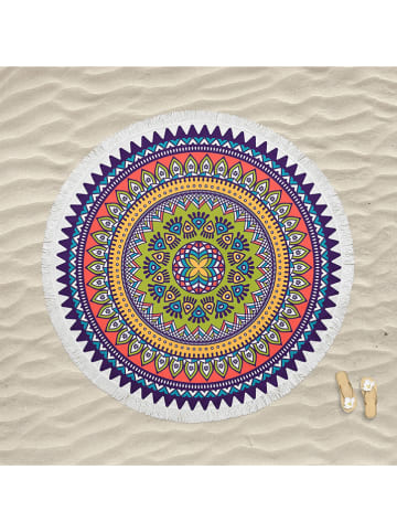 Colourful Cotton Ręcznik plażowy ze wzorem