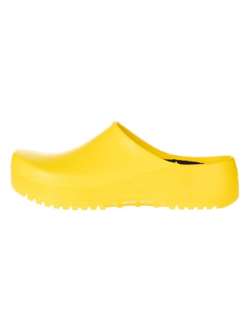 Birkenstock Chodaki w kolorze żółtym