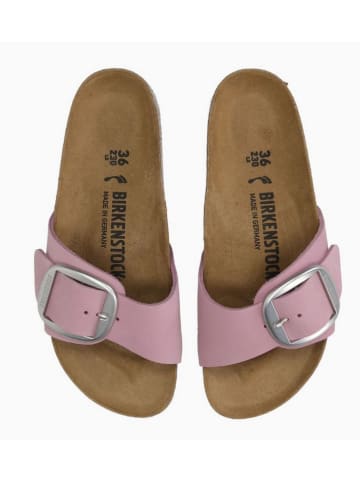 Birkenstock Leren slippers "Madrid" lichtroze