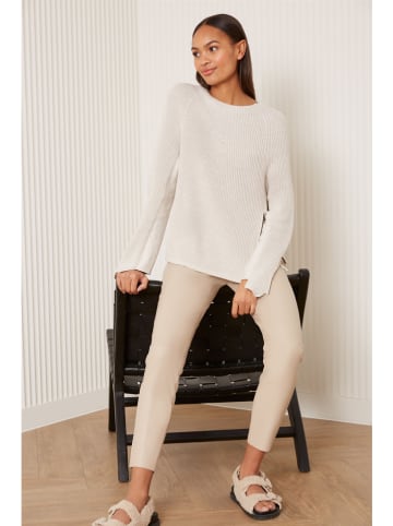 Oui Leggings in Beige