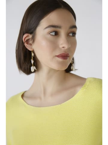 Oui Pullover in Gelb