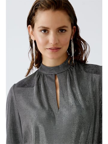 Oui Kleid in Anthrazit