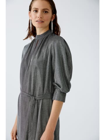 Oui Kleid in Anthrazit