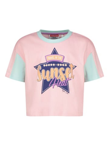 Vingino Shirt lichtroze/lichtblauw