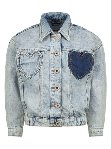 Vingino Jeansjacke in Hellblau/ Blau