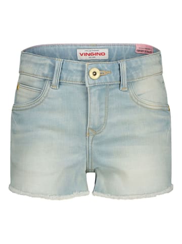 Vingino Jeans-Shorts in Hellblau