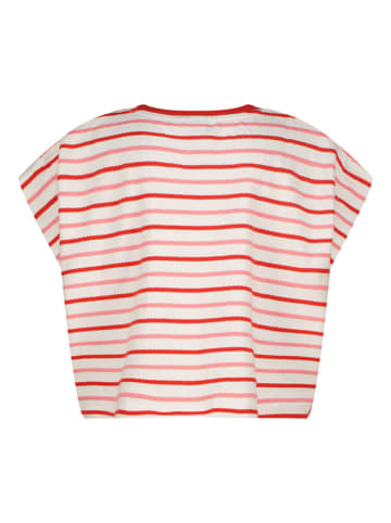 Vingino Shirt in Weiß/ Rosa/ Rot