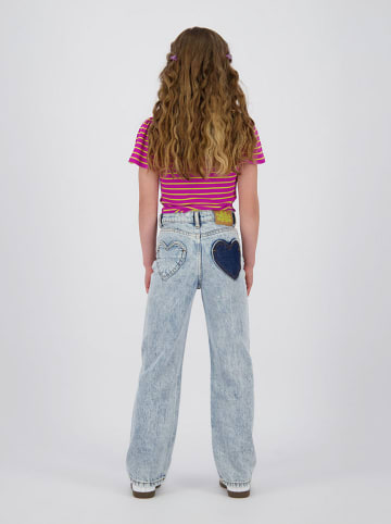 Vingino Shirt in Violett/ Gelb